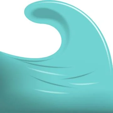 Blue wave Stock Illustration