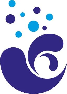 BLUE WAVE Stock Illustration