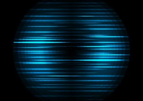 Blue wave line abstract background Stock Illustration