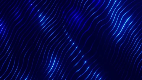 Blue Wave Lines 1 Stock Footage 148355945