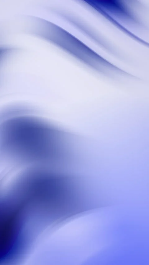 Blue wave lines with soft gradient, calm and fluid. Abstract animation Stock Footage 317687725