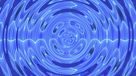 Blue wave, loop Stock Footage 38195269