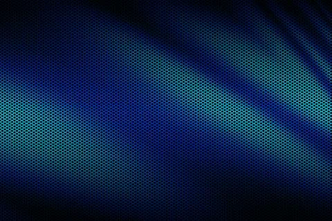 Blue wave metallic mesh. Stock Illustration