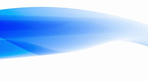 Blue Wave over White Stock Footage 26148922
