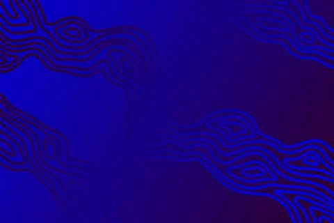 Blue wave pattern. Abstract gradient background. Vector illustration. Stockillustratie