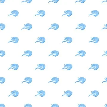 Blue wave pattern seamless repeating background design 스톡 일러스트