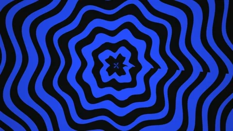 Blue wave patterns create dynamic motion with sharp Stock Footage 339355580
