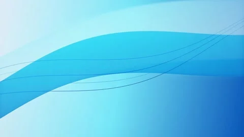 Blue wave patterns flow across the screen in a seamless loop 動画素材 340957124