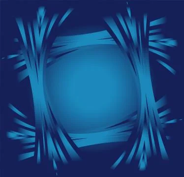 Blue wave swirl background vector Stock Illustration