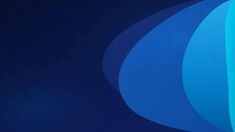 Blue Wave Vector Background Gradient Ocean Design Illustrazione stock