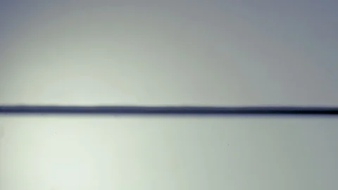 Blue wave water with bubbles , slow motion movement Stock Footage 114584553