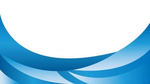 A blue wave with a white background Stock Illustration