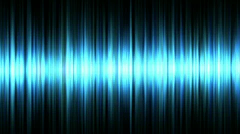 Blue waveform Stock Footage 598891