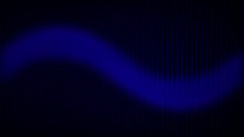 Blue waveform undulates gently in a seamless loop Stock Footage 341274694
