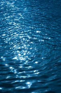 Blue wavelet Stock Photos