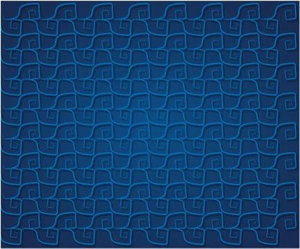 Blue wavelets background Stock Illustration