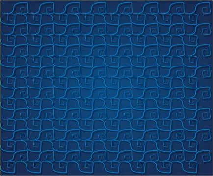 Blue wavelets background Stock Illustration