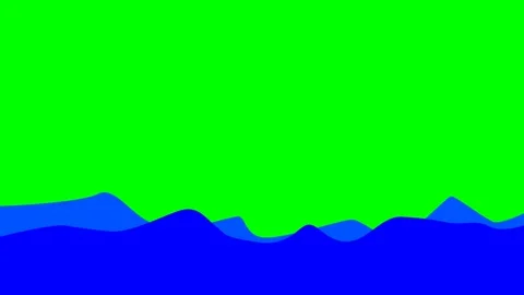 Blue Waves 01 Video stock 336743097