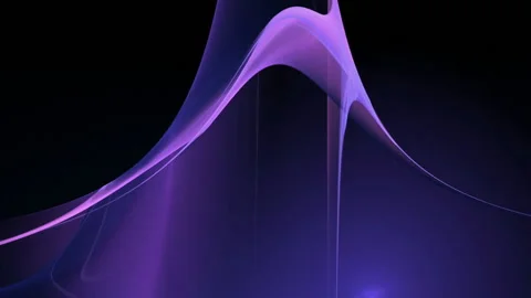 Blue waves abstract loop motion background Stock Footage 91144219