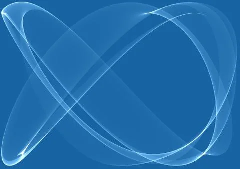 Blue waves background Stock Illustration