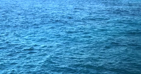 Blue waves at the beach aerial view form drone camera high quality Stock Footage 310401506