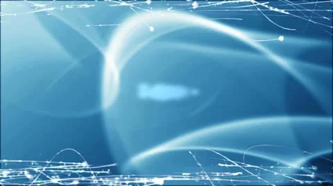 Blue Waves BG Video stock 11259246
