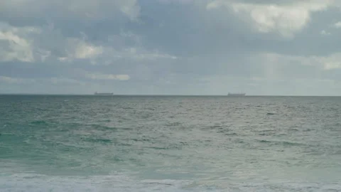 Blue waves Stock Footage 202212373