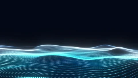 Blue Waves Stock Footage 280558945