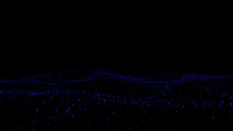 Blue Waves Stock Footage 302516303