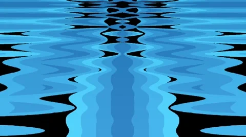 Blue waves gradient Stock Footage 302876700