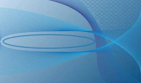 Blue waves Stock Illustration