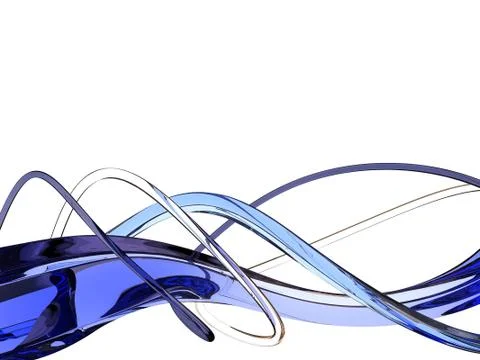 Blue waves Stock Illustration