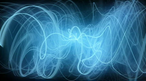 Blue waves motion background d2668 Stock Footage 594797