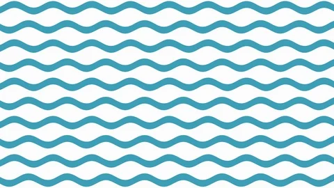 Blue waves pattern motion 4k video 스톡 동영상 124489010