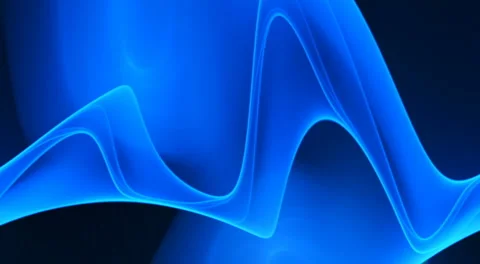 Blue waves seamless looping background d4506 LN Stock Footage 4279521