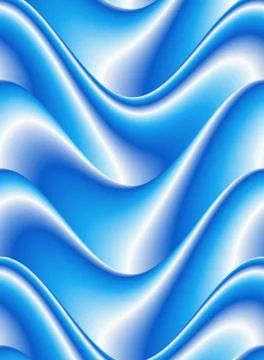 Blue waves, sky background 스톡 일러스트