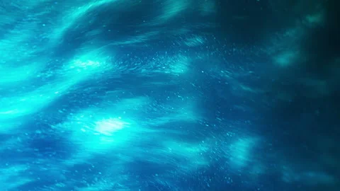 Blue waves swirling in time lapse. Shiny reflective surface 스톡 동영상 246708083