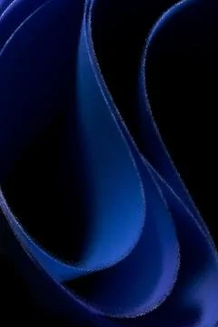 Blue waves vertical Stock Photos