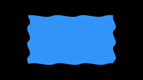 Blue wavy background animation abstract vector graphic design Stock Footage 313529291