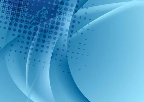 Blue wavy background with grunge texture Blue wavy background with grunge ... Foto stock