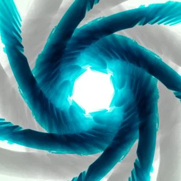 Blue wavy background Stock Illustration