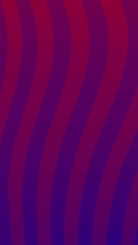 Blue wavy background, seamless stripe pattern  animation with purple and red Stock Footage 313089099