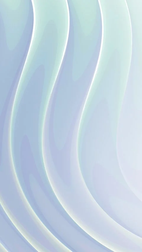 Blue Wavy Background with Soft Flowing Liquid Curves in Vertical Format Stock Footage 337825842