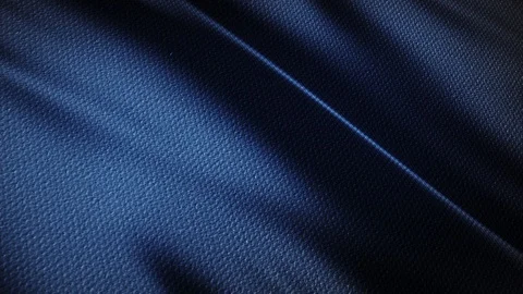 Blue wavy fabric motion background cloth Stock Footage 86288507