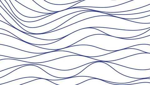 Blue wavy line pattern background. Japanese style concept. Vector illustratio 스톡 일러스트
