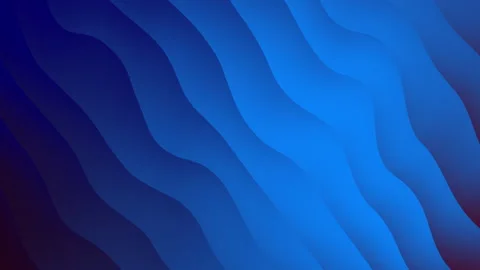 Blue wavy lines in an abstract background. 스톡 동영상 303497598