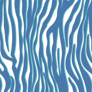 Blue wavy lines pattern Ilustración de archivo