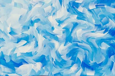 Blue wavy pattern background design graphic artist accents stylish and vibr.. Stock Illustration