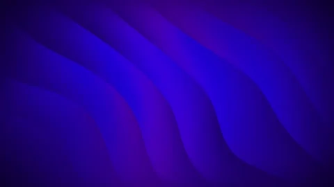 Blue wavy pattern seamless loop background animation flowing diagonally. Stock Footage 337003737