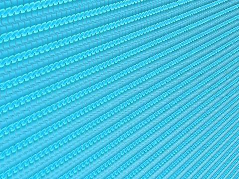 Blue wavy scales pattern useful as background Stock Photos
